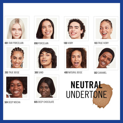 Rimmel Match Perfection Foundation 100 Ivory, Medium Coverage, 24hr Hydration, No Caking or Creasing, Lightweight, Reduces Imperfections, Invisible Coverage, SPF20, Cruelty Free Rimmel