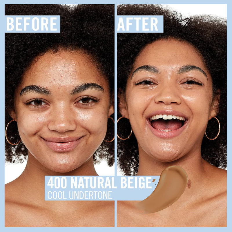 Rimmel Kind + Free Moisturising Skin Tint Foundation, Natural Beige 400 Rimmel