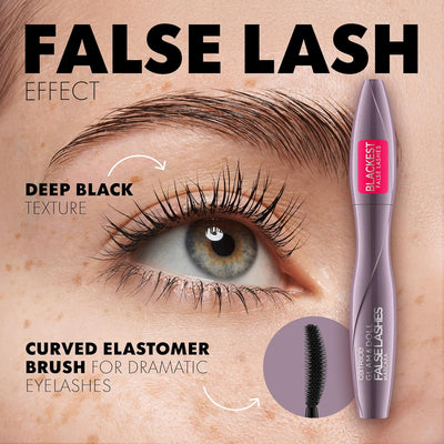 Catrice Glam&Doll False Lashes Mascara, No. 010, Black, Volumizing, False Eyelash Effect, Defining, Matt, Vegan, No Microplastic Particles, Nanoparticles Free, No Perfume, Pack of 1 (9.5 ml) CATRICE