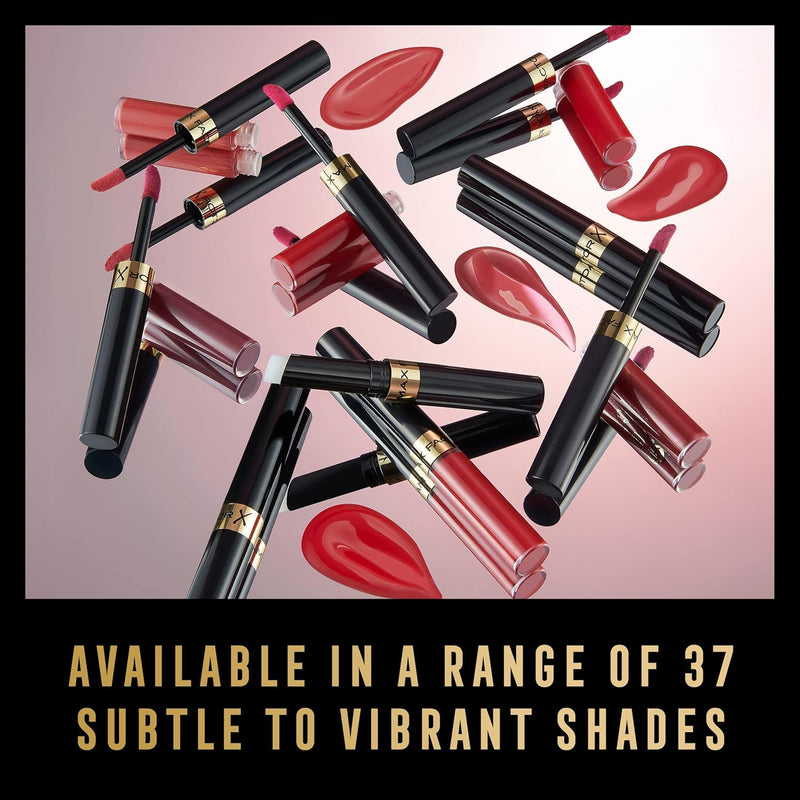 Max Factor Lipfinity 2-step Long-Lasting Lipstick, 24 Hour Effect with Luscious Shine Touch, 010 whisper, 4.2 g Max Factor