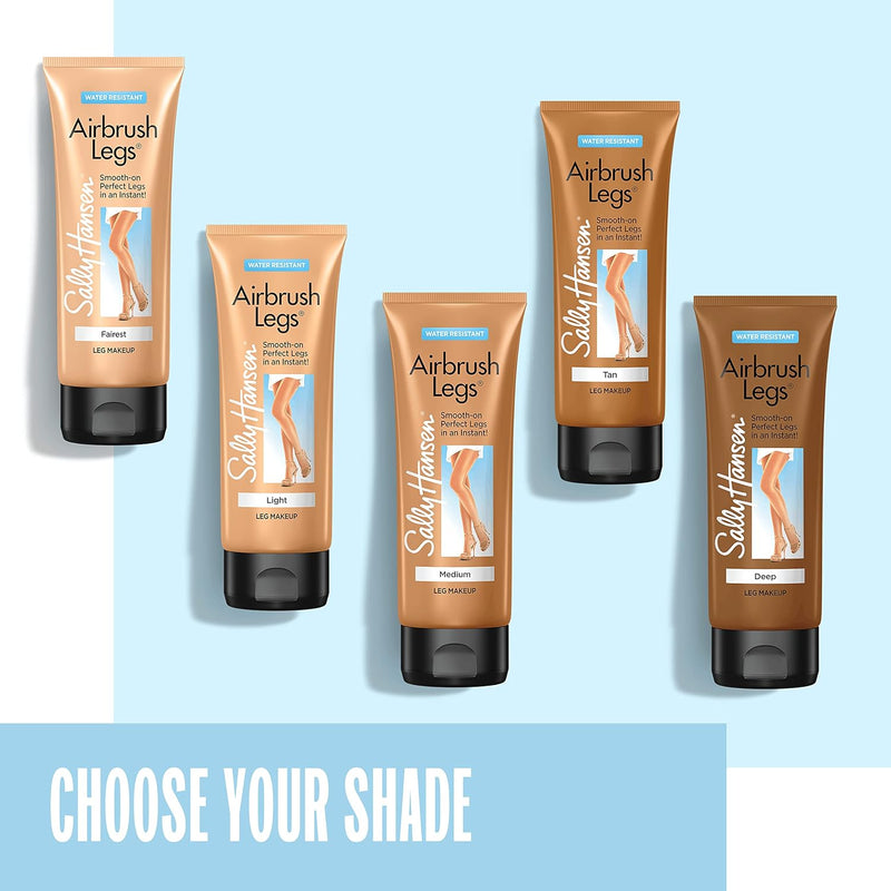 Sally Hansen Airbrush Legs Lotion, 118 ml, Light Glow (Packing May Vary) Sally Hansen