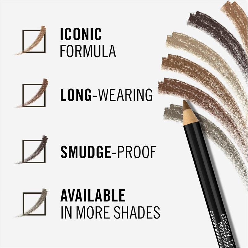 Rimmel London Brow This Way Pencil, 006 Brunette, 1.4g Greenwize