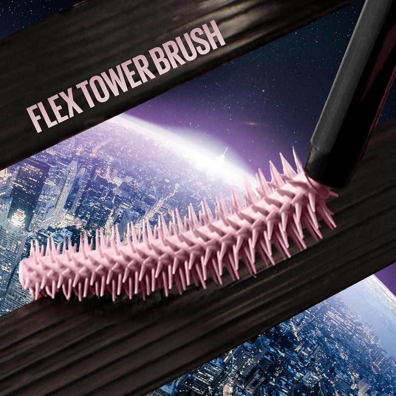 Maybelline Green Mascara, Lash Sensational Sky High Volumizing & Thickening, Eyelash Lengthening, Flake-Free Formula, Washable Coloured Mascara, Full Volume Mascara, Colour: Green Altitude Maybelline