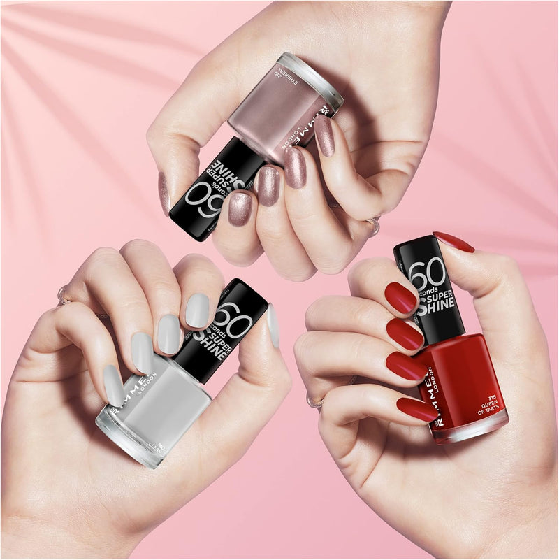 Rimmel 60 Seconds Super Shine Nail Polish, Queen of Tarts Rimmel