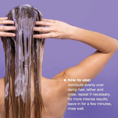 milk_shake | Silver Shine Shampoo 300 ml, Specific Anti-Yellow Shampoo for Blonde Natural, White or Grey Hair, with Purple Pigment, Made in Italy Greenwize
