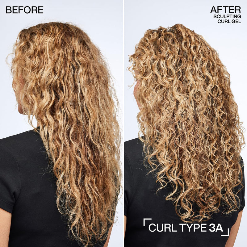 REDKEN Sculpting Curl Gel for Curly & Coily Hair, Up To 72-Hour Strong Holding Gel, With Squalane and Jojoba Oil, Non-Sticky Formulation, 250ml Greenwize