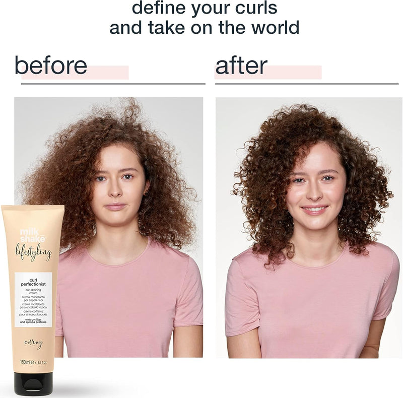 Milk_Shake Curl Perfectionist Modelling Cream for Curly Hair 150ml Greenwize