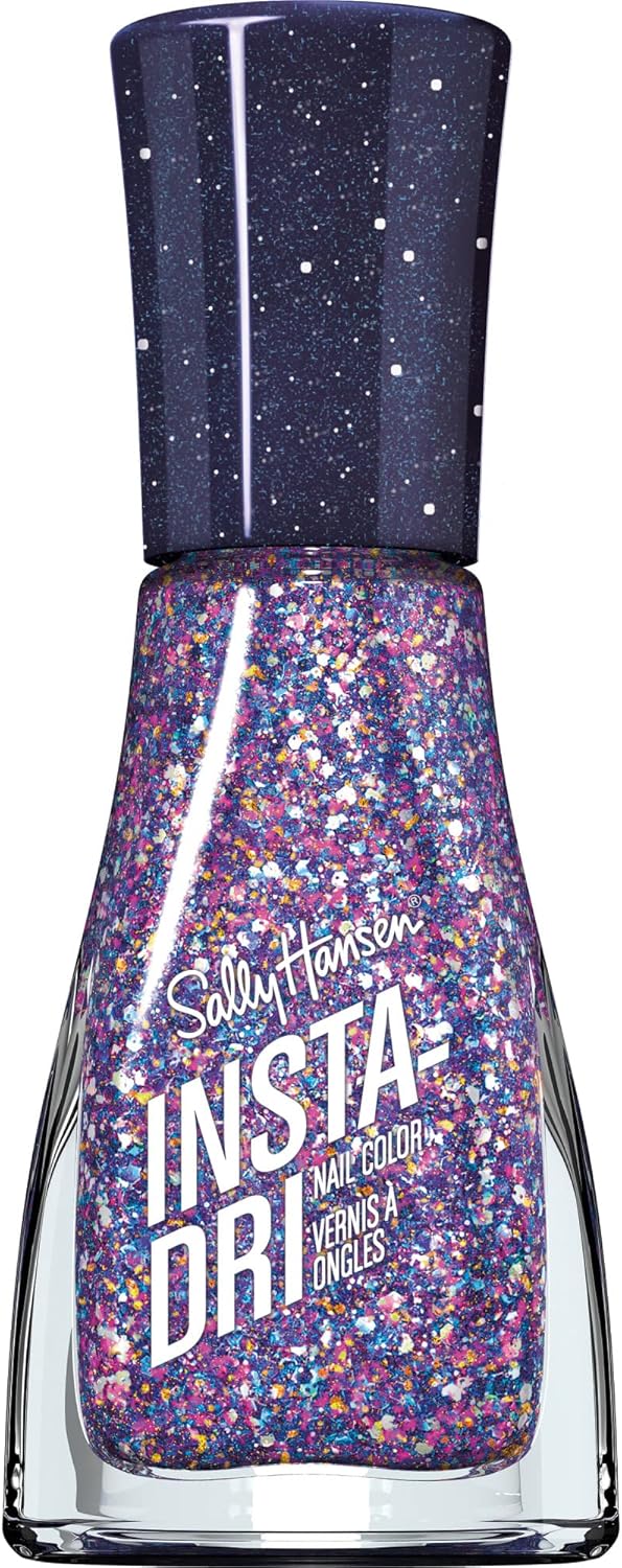 Sally Hansen Insta-Dri 1 Stroke-1 Coat-Done. Nail Polish, Grape Shifter, Purple Shades - 9.17 ml Sally Hansen