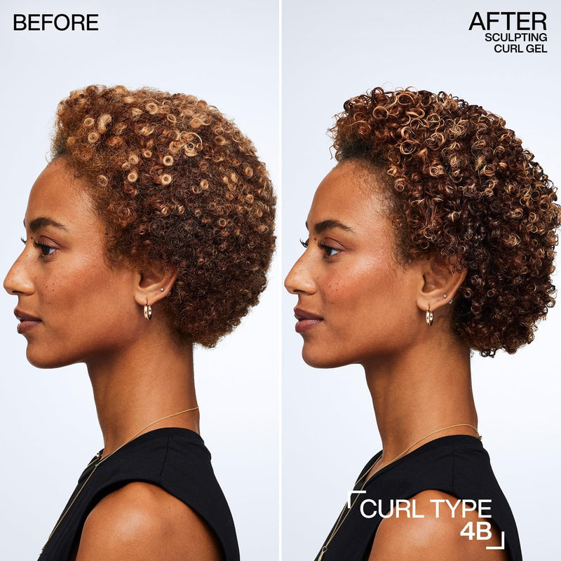 REDKEN Sculpting Curl Gel for Curly & Coily Hair, Up To 72-Hour Strong Holding Gel, With Squalane and Jojoba Oil, Non-Sticky Formulation, 250ml Greenwize