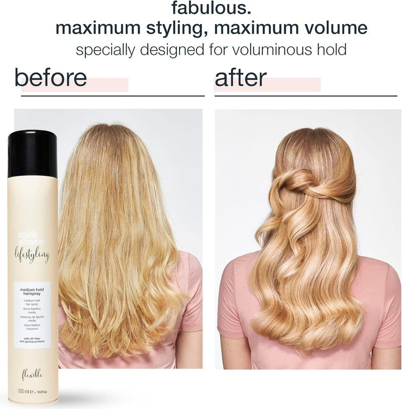 milk_shake Hairspray Medium Hold 500 ml Greenwize