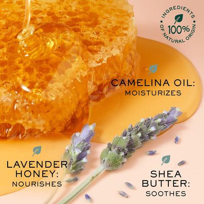 Nuxe Reve de Miel Honey Lip Balm 15ml, Repairing Lip Balm, Nourishes & Softens Very Dry Lips, With Honey & Beehive Ingredients, Daily or Overnight Use, Vegan Formula Greenwize