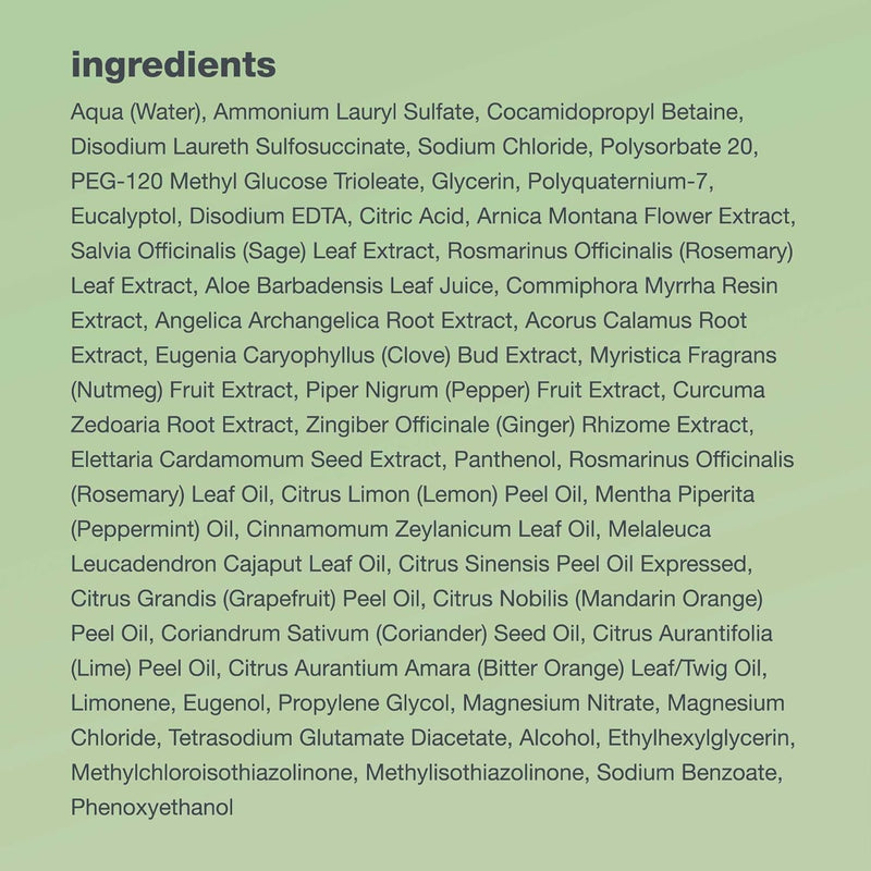 milk_shake Energizing Blend Shampoo 1000 ml Greenwize