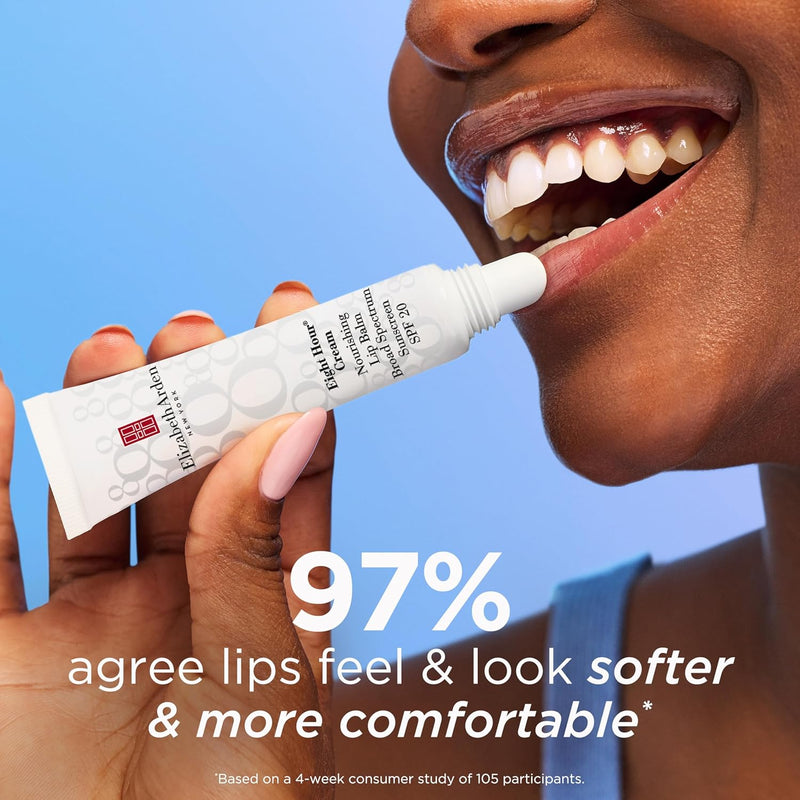 Elizabeth Arden Eight Hour Cream Nourishing Lip Balm SPF 20, 14.8ml, Long-lasting Moisture & Conditioning, Sun Protection for Dry Lips, Unisex Greenwize