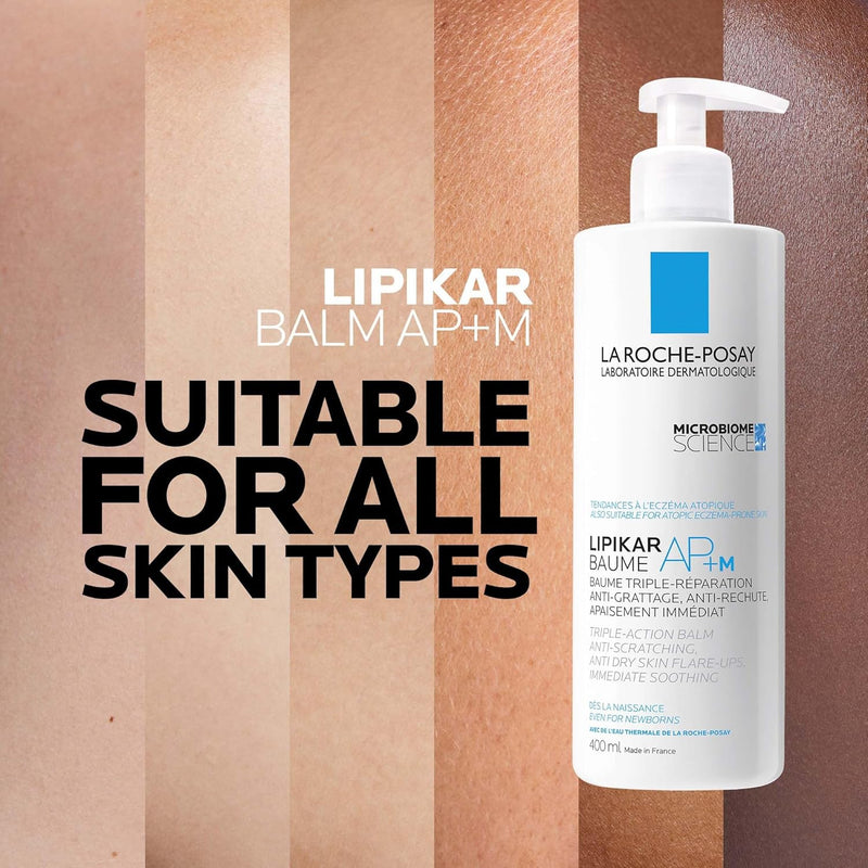 La Roche-Posay Lipikar Baume AP+M Moisturiser For Dry Skin 400ml La Roche-Posay