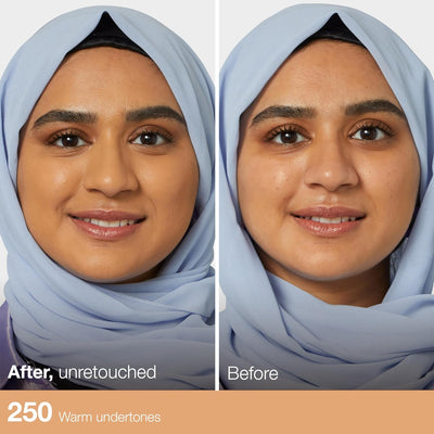 Maybelline Fit Me Foundation, Medium Coverage, Blendable With a Matte and Poreless Finish, For Normal to Oily Skin, Shade: 250 Sun Beige, 30ml Maybelline