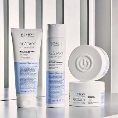 Revlon Professional Hydration Melting Conditioner, Normal & Dry Hair Treatment to Moisturise, Control Frizz & Detangle (200ml) Unisex Greenwize