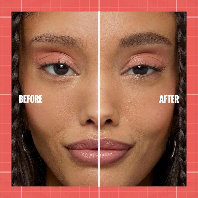 Maybelline New York, Build A Brow: 2 in 1 Brow Pen + Sealing Gel, Real-looking, Fuller Brows, Waterproof, Sweat- & Smudge-resistant, 24H Wear, Vegan Formula, Shade 250: Blonde Greenwize