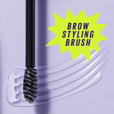 Maybelline New York, Superlock Brow Glue, Transparent Brow Fixing Gel, With Sculpting Brush, Extreme 24H Hold, No Shedding, No Cardboard Effect, Non-Sticky Finish Superlock Brow Glue Maybelline