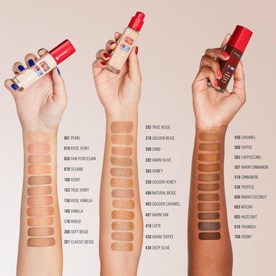 Rimmel Lasting Finish 35Hr Foundation 150 Rose Vanilla, Full Coverage, Hydrating, SPF20, Hyaluronic Acid, Vitamin E, 2% Niacinamide, All Day Wear, Vegan, Cruelty Free Rimmel
