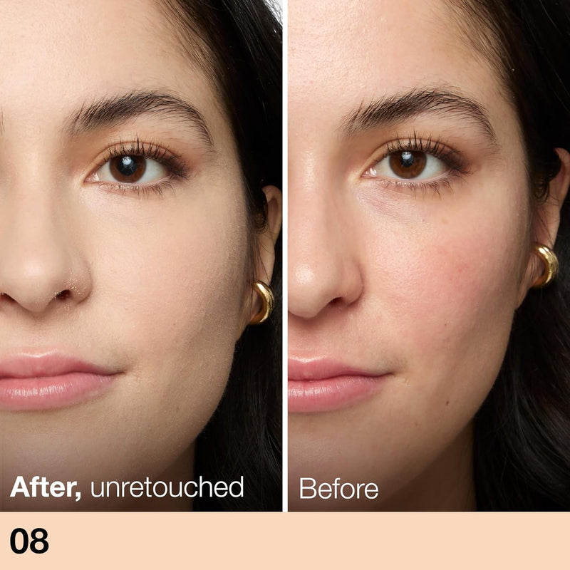 Maybelline Fit Me! Full Coverage Concealer, Matte & Poreless Ultra Blendable, Shade: 08 Nude, 6.8 Greenwize