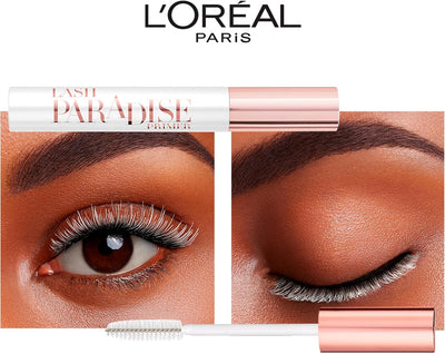 L'Oreal Paris 2-in-1 Mascara Primer Base, Boosts Volume and Length for Fuller Looking Eyelashes, With Jojoba Oil and Vitamins, Suitable for Sensitive Eyes, Lash Paradise, Clear ‎L'Oréal