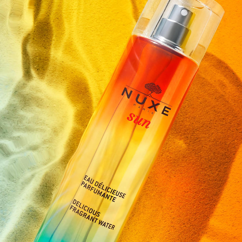 Nuxe Sun Eau de Parfum Delicious Fragrant Water 100ml, Radiant Summer Body Mist, Captures the Warm Glow of Sun-Soaked Skin, With Iconic NUXE Sun Scent, Vegan Formula Greenwize