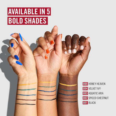 Rimmel Wonder'Ink Precision Liquid Eyeliner Pen, 004 Velvet Ivy, Waterproof, Smudge-proof, Long-Lasting, Highly Pigmented Formula, True Matte Finish, Soft Felt Tip, Cruelty Free, Vegan Rimmel