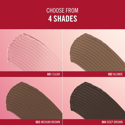 Rimmel Wonder'Freeze Brow Lamination Gel 002 Blonde, Sculpt Shape Set Brows One, All Day Hold, Flake-Free, Naturally Fluffy Looking Brows, Dual Comb and Brush, Smudge Proof, Cruelty Free, Vegan Rimmel