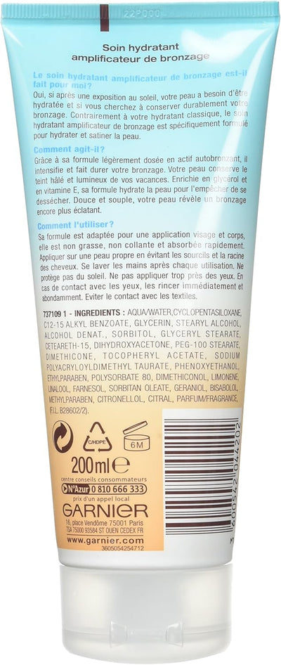 Garnier Ambre Solaire After Soleil Moisturising Tan Amplifier – Pack of 2 Greenwize