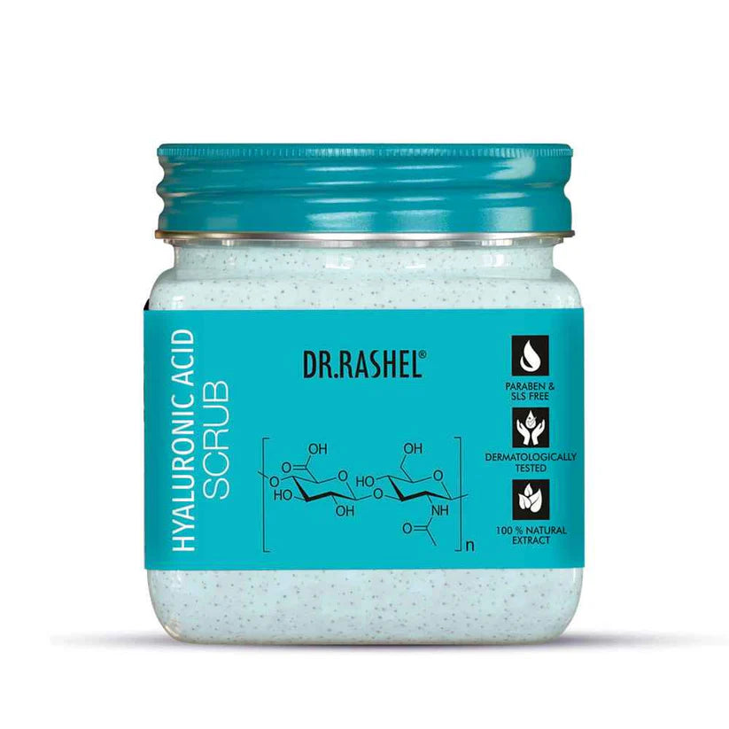 DR.RASHEL Beauty Elixirs Face & Body Scrub with Hyaluronic Acid, Deep Exfoliating & Hydrating Scrub, 380ml Dr. Rashel
