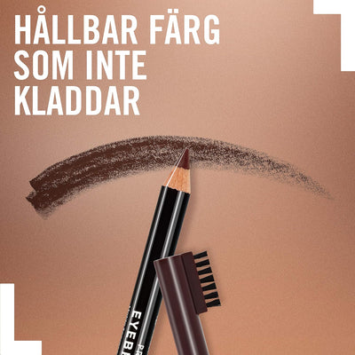 Rimmel Professional Eyebrow Pencil, Hazel, 1.4g (Pack of 1) Rimmel