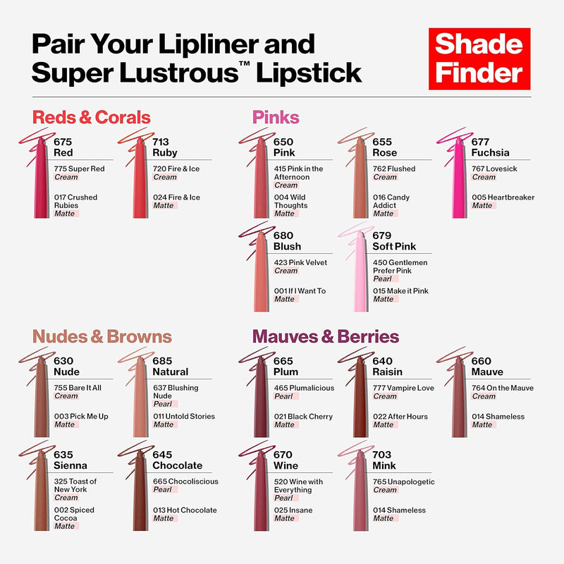 Revlon Colorstay Lip Liner, Nude, 0.28 g Revlon