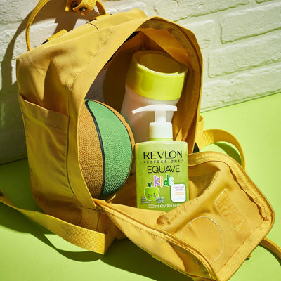 Revlon Professional Equave Kids Conditioning Shampoo, Sulphate-Free Shampoo For Kids, Green Apple Fragrance (300ml) Revlon Professional