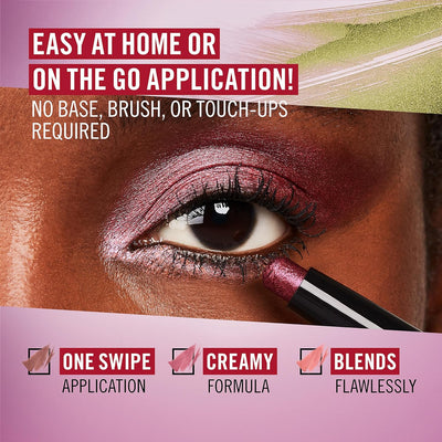 Rimmel Wonder'Last Shadow Stick, 003 Copper Wink, Easy To Apply, One Swipe Eyeshadow, Lasts All Day, Ultra-Creamy Formula, Buildable, Smudgeproof, Vegan Greenwize