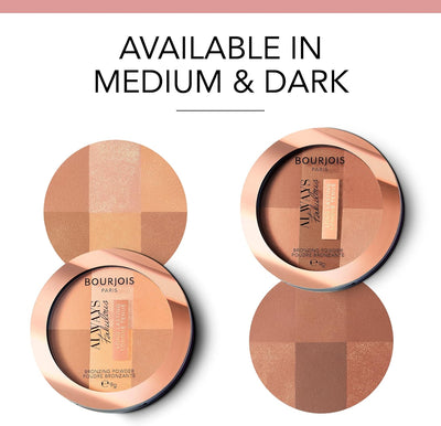 Bourjois, Always Fabulous Long-Lasting Bronzing Powder, Bronzing Powder with Long Lasting Luminous Finish - 001 Medium Greenwize