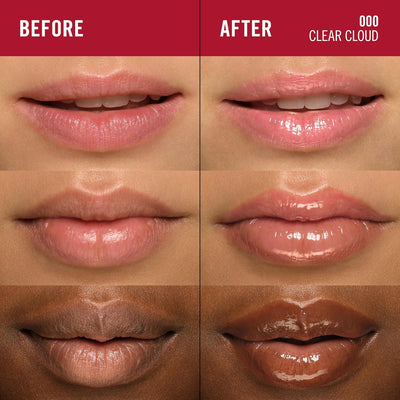 Rimmel Oh My Gloss! Lip Oil 000 Clear Cloud, Juicy Shine, Hydrates & Naturally Plumps, Moisture Boost, Vitamin E, Replenishes & Restores the Lips, Coconut Oil, Non-Sticky, Vegan & Cruelty Free Rimmel