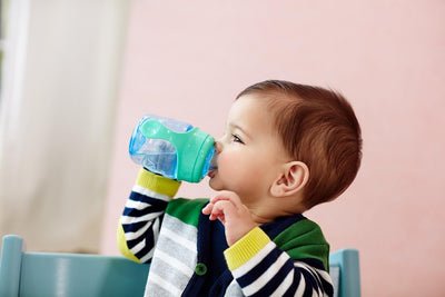 Philips Avent Easy Sip Spout Cup with Handle, 200 ml - Blue/Green - SCF551/15 Greenwize
