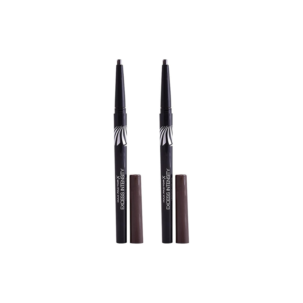 Max Factor Excess Volume Long Wear Eye Liner, Brown 6 (Pack of 2) Max Factor