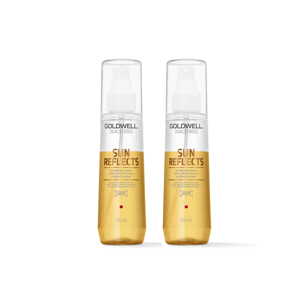 Goldwell Dualsenses Sun Reflects After-Sun Spray for Heat Stressed Hair, 150ml (Pack of 2) Goldwell
