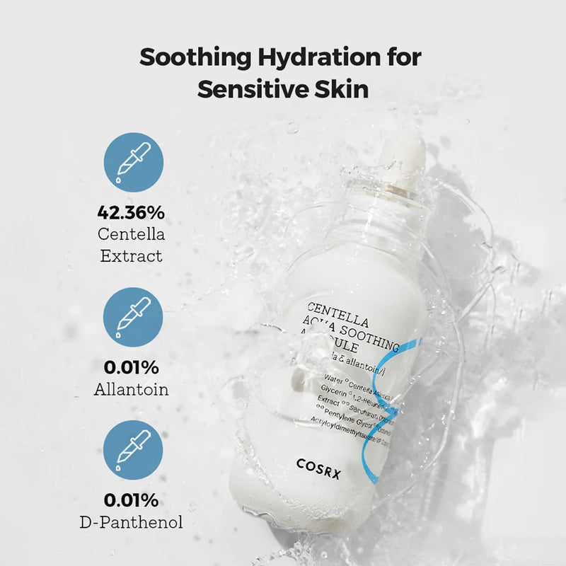 Cosrx Hydrium Centella Aqua Soothing Ampoule COSRX Store