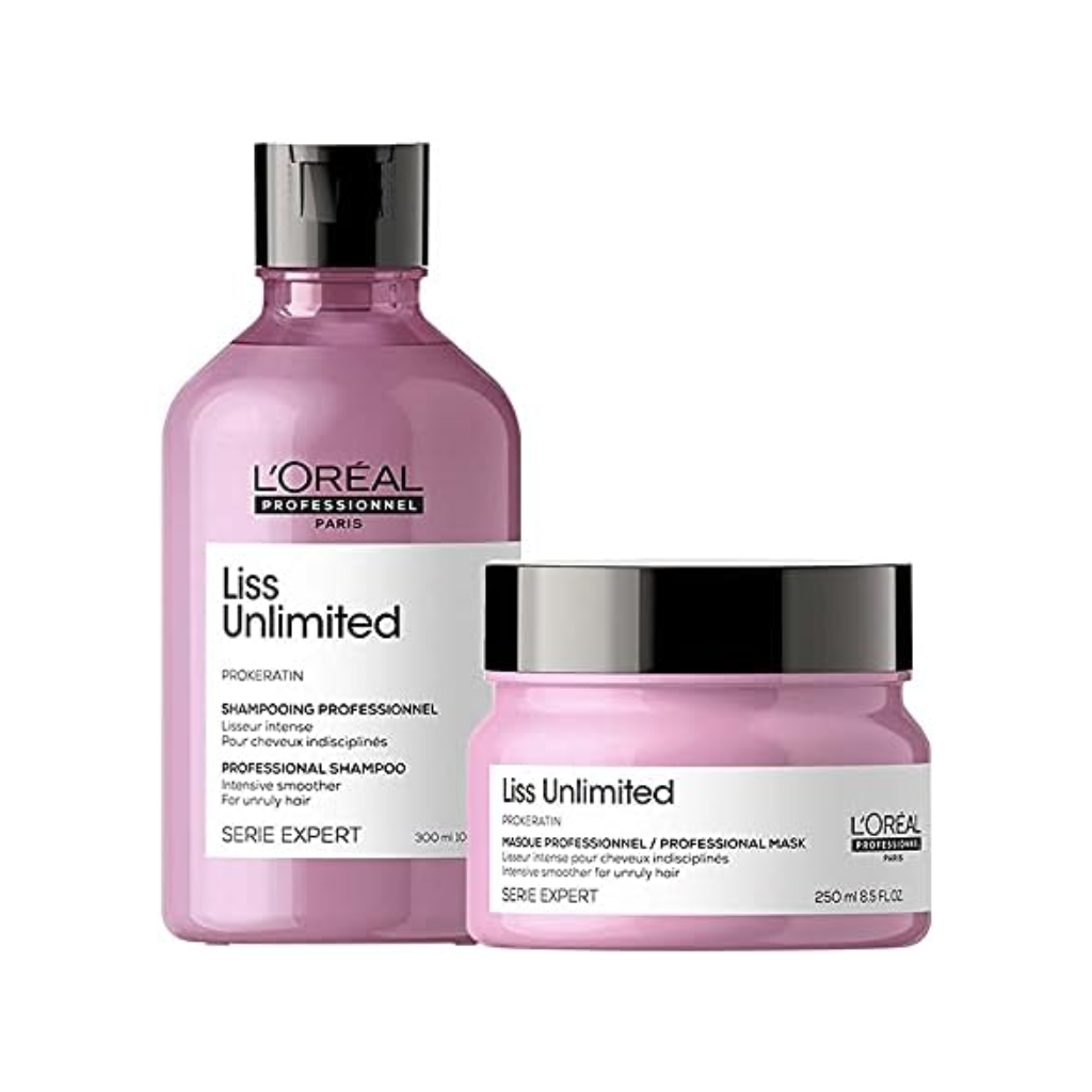 L'Oreal Professionnel Serie Expert DUO Liss Shampoo 300ml and Masque 250ml LOreal Professionnel