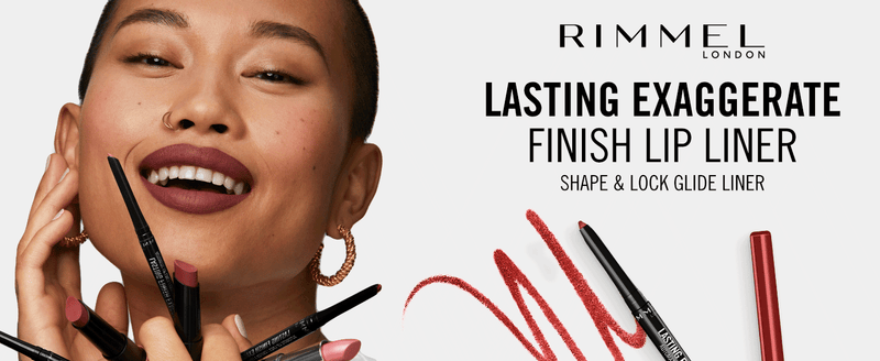 Rimmel London Lasting Finish Exaggerate Lip Liners, 063 Eastend Pink 4g Rimmel