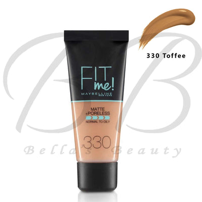 MAYBELLINE Fit Me! Matte + Poreless Normal to Oily Skin Foundation 30ml Maybelline New York