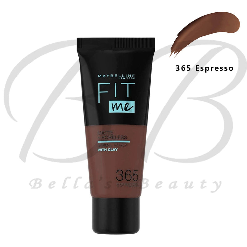 MAYBELLINE Fit Me! Matte + Poreless Normal to Oily Skin Foundation 30ml Maybelline New York