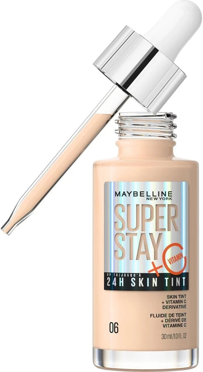 Maybelline Super Stay 24H Skin Tint Foundation With Vitamin C 30ml Maybelline