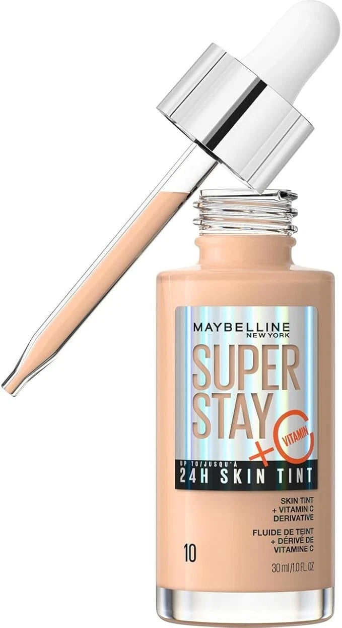Maybelline Super Stay 24H Skin Tint Foundation With Vitamin C 30ml Maybelline