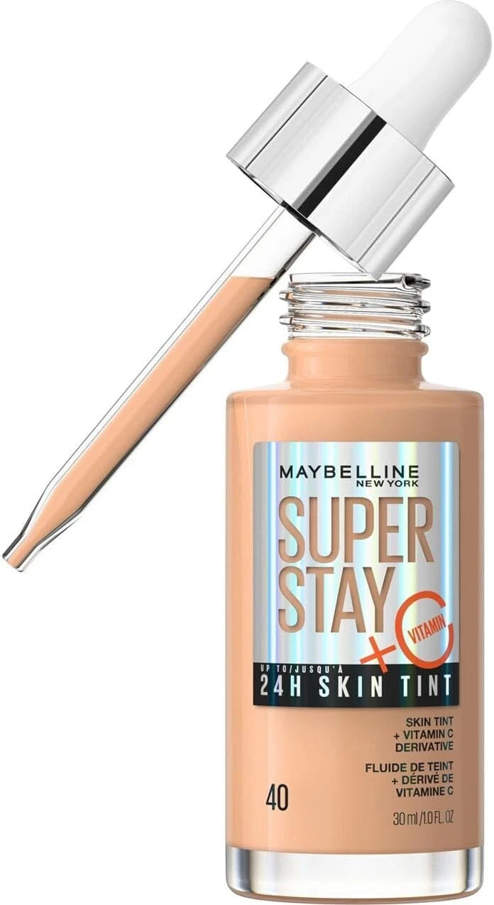 Maybelline Super Stay 24H Skin Tint Foundation With Vitamin C 30ml Maybelline