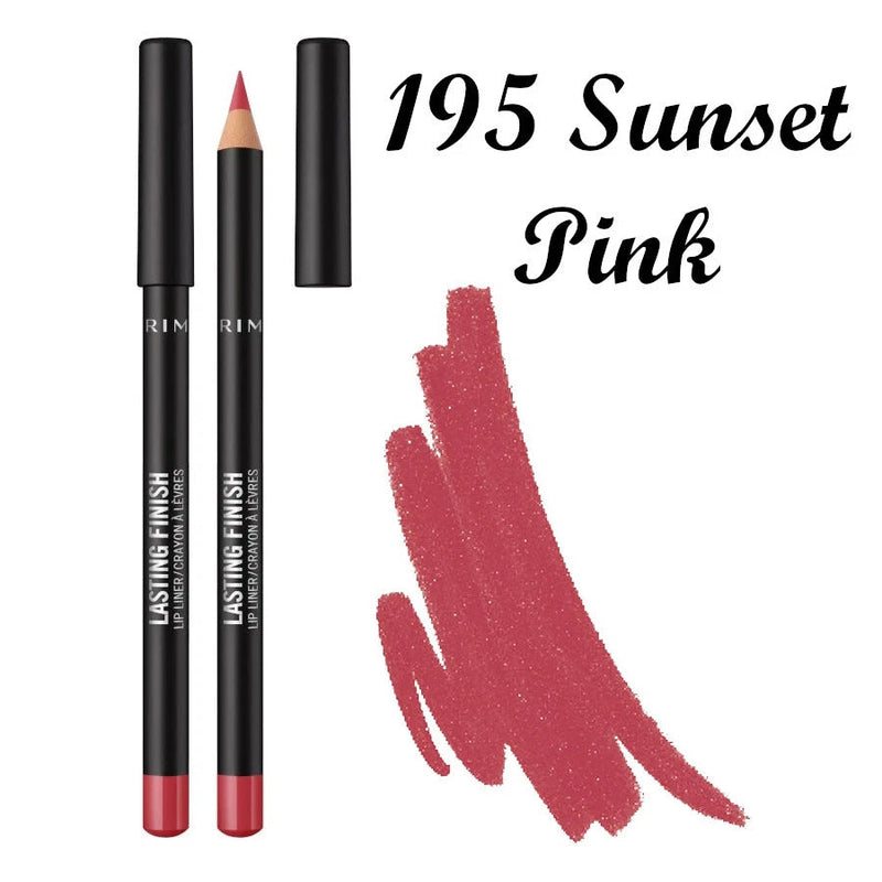 RIMMEL Lasting Finish 8HR Stay On Lip Liner Crayon Pencil Rimmel