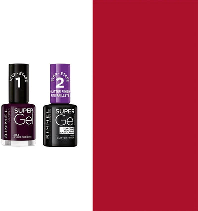 RIMMEL Super Gel High Shine Glossy Nail Polish, Top Coat 12ml Rimmel