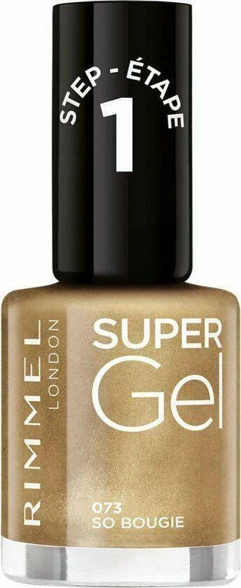 RIMMEL Super Gel High Shine Glossy Nail Polish, Top Coat 12ml Rimmel
